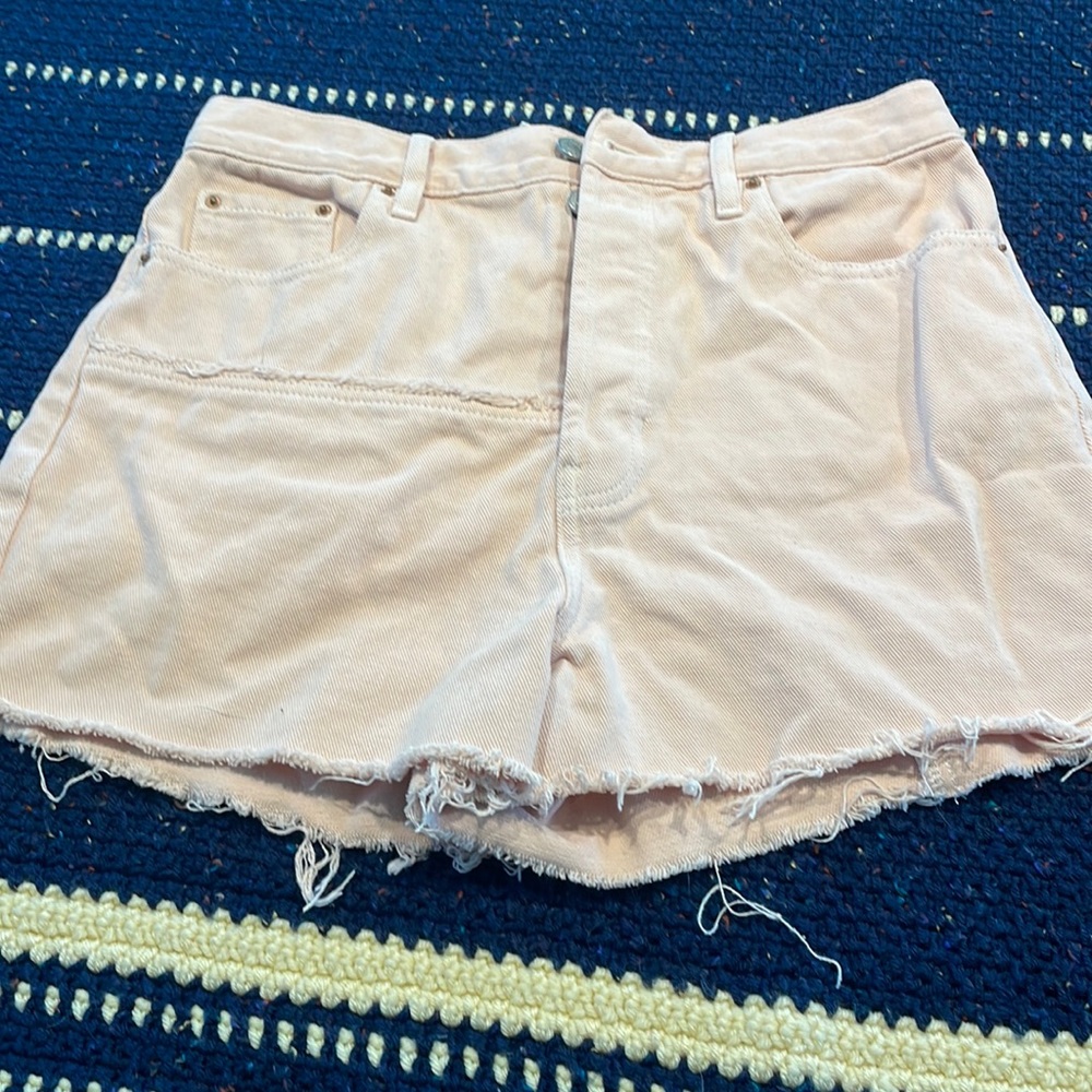 pac sun ultra high rise shorts